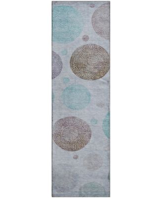 Mayfield Machine Washable AMF1897 2'3" x 7'6" Runner Area Rug