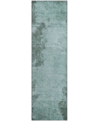Mayfield Machine Washable AMF1902 2'3" x 7'6" Runner Area Rug