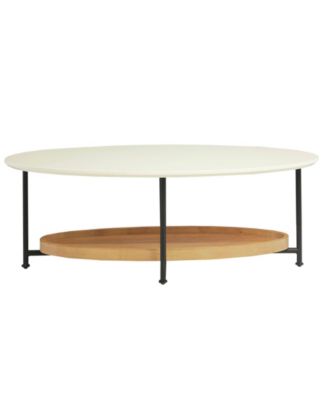 Beaumont 2 Tier Oval Coffee Table