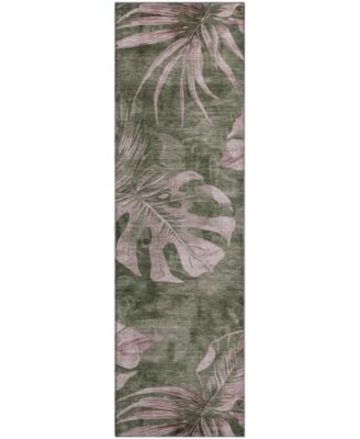 Mayfield Machine Washable AMF1887 2'3" x 7'6" Runner Area Rug