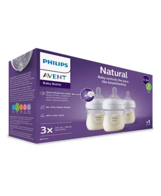 Baby Philips Bottles 3pk, 4oz.