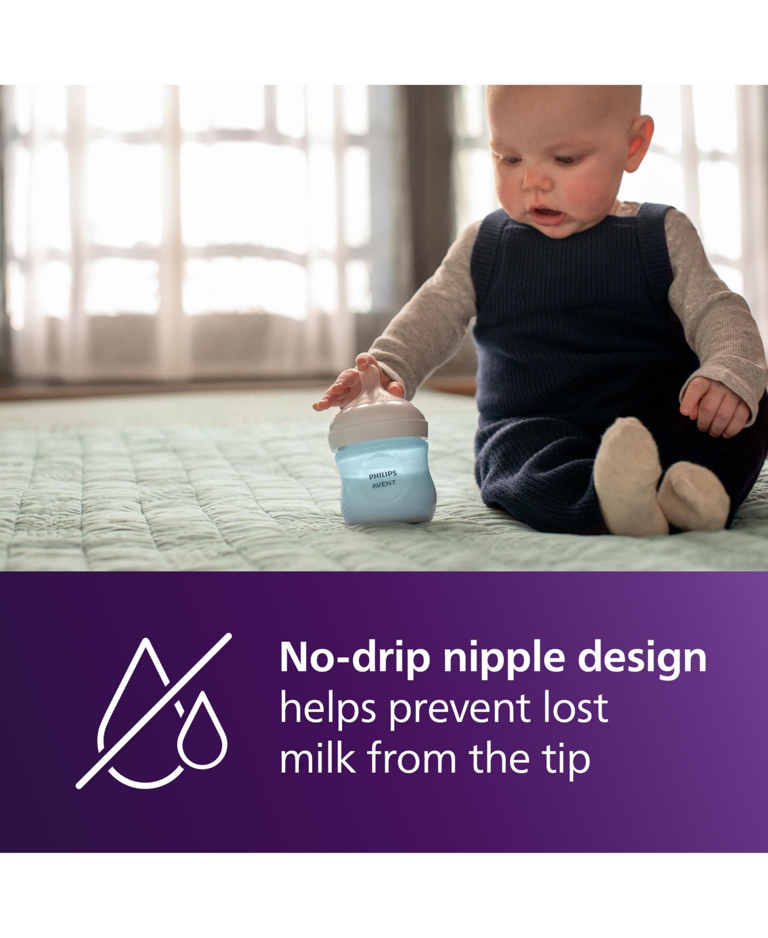 Philips Baby Bottles 3pk, 4oz.