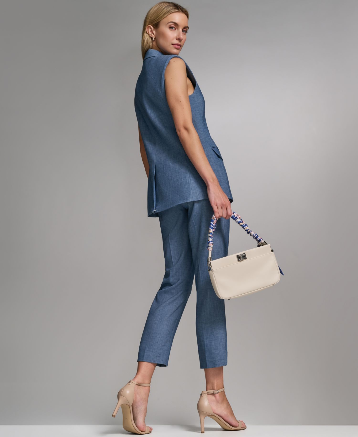 Petite High-Waisted Modern-Fit Pants
