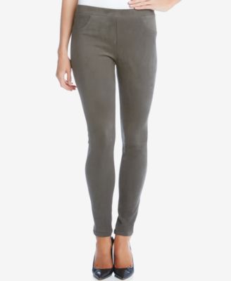 Karen Kane - Pull-On Faux-Suede Pants