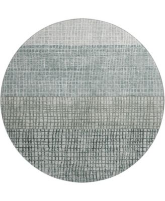 Mayfield Machine Washable AMF1831 8' x 8' Round Area Rug
