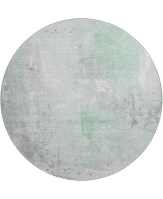 Mayfield Machine Washable AMF1840 8' x 8' Round Area Rug