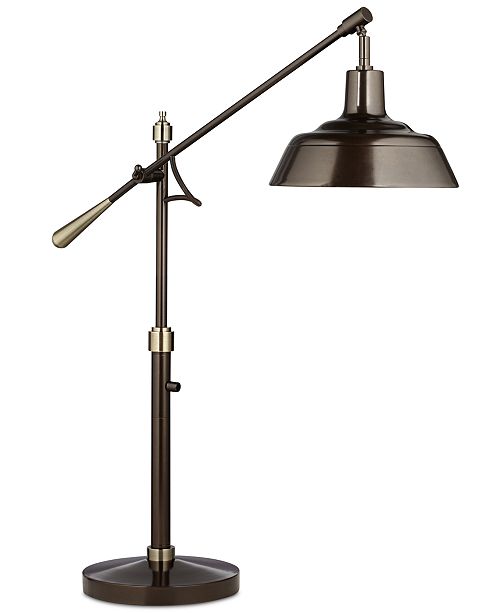 Kathy Ireland Pacific Coast Adjustable Swing Arm Table Lamp