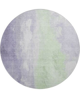 Mayfield Machine Washable AMF1844 8' x 8' Round Area Rug