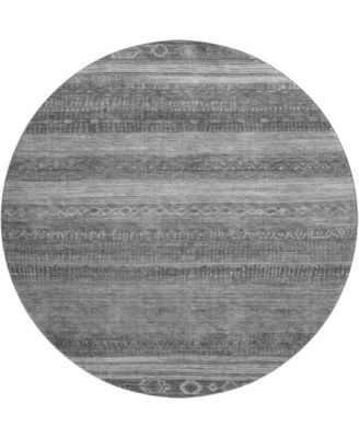 Mayfield Machine Washable AMF1847 8' x 8' Round Area Rug