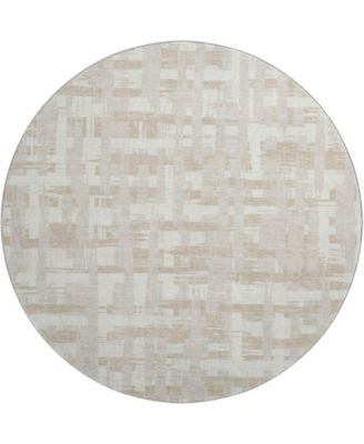 Mayfield Machine Washable AMF1849 8' x 8' Round Area Rug