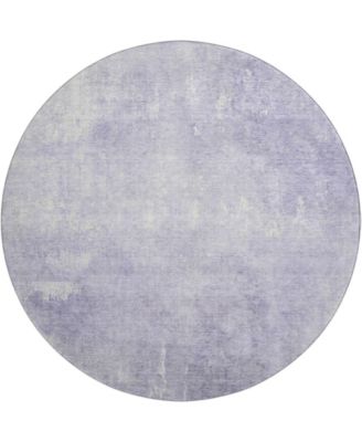 Mayfield Machine Washable AMF1852 8' x 8' Round Area Rug
