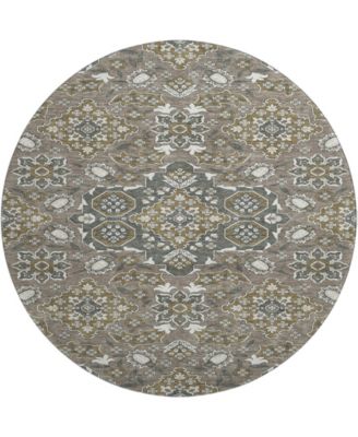 Mayfield Machine Washable AMF1853 8' x 8' Round Area Rug