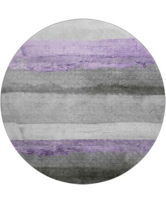 Mayfield Machine Washable AMF1883 8' x 8' Round Area Rug