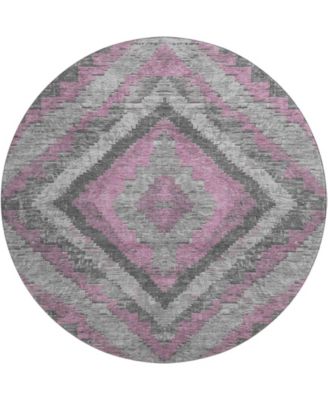 Mayfield Machine Washable AMF1890 8' x 8' Round Area Rug