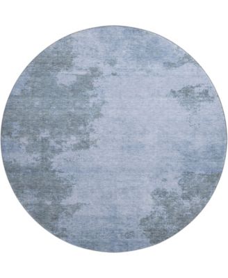 Mayfield Machine Washable AMF1902 8' x 8' Round Area Rug