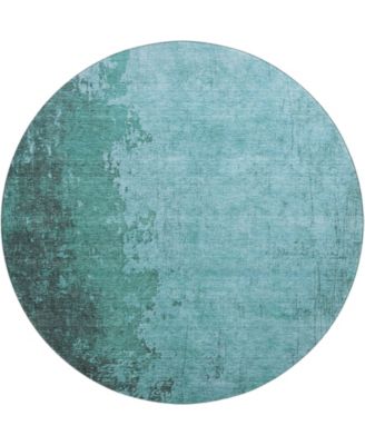 Mayfield Machine Washable AMF1904 8' x 8' Round Area Rug