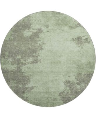 Mayfield Machine Washable AMF1913 8' x 8' Round Area Rug