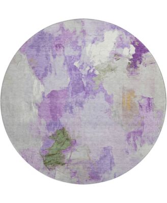 Mayfield Machine Washable AMF1914 8' x 8' Round Area Rug