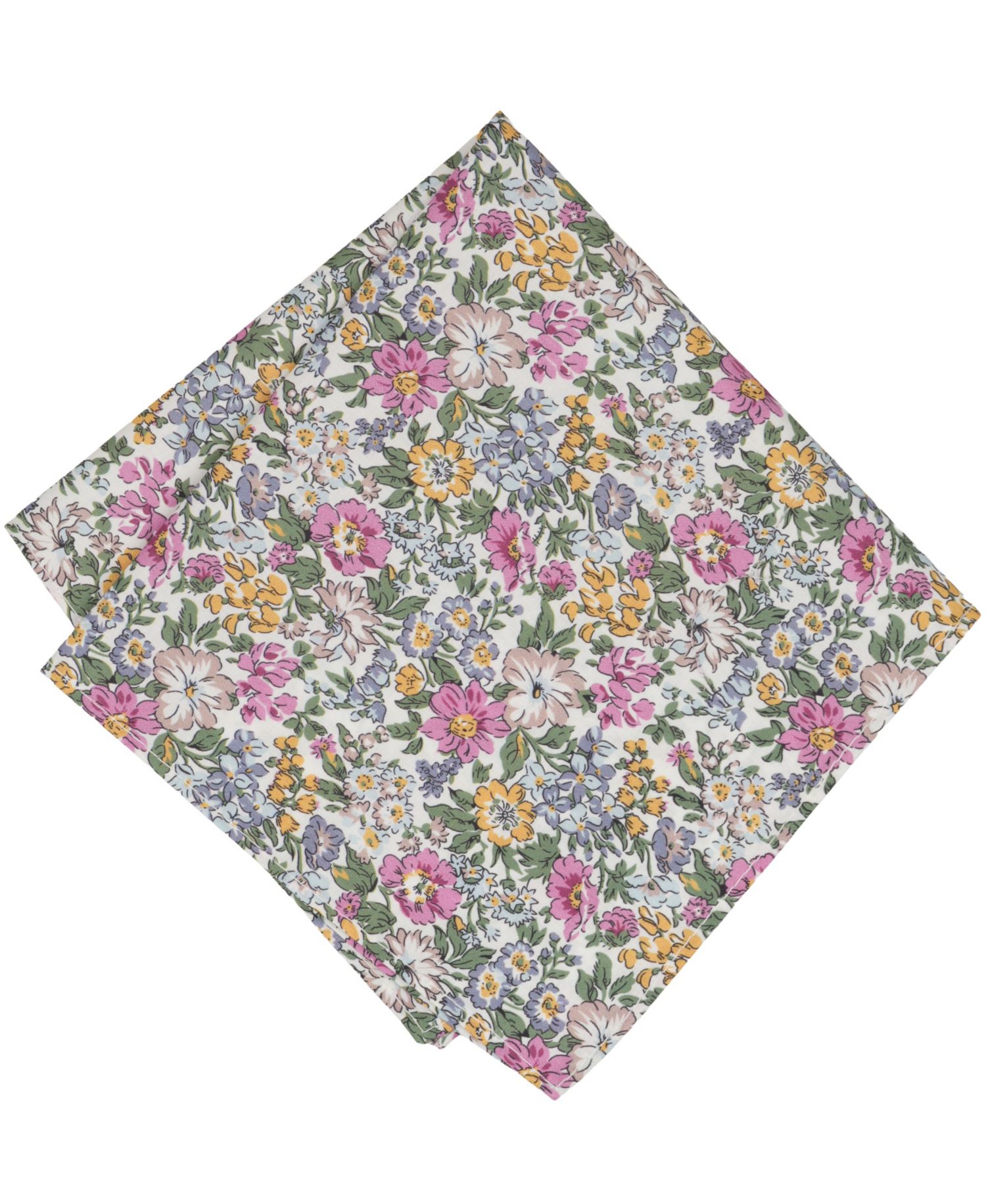 Men's Hunter Floral Pocket Square
