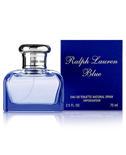 Ralph Lauren Blue Eau de Toilette Spray, 2.5 oz. & Reviews - All ...