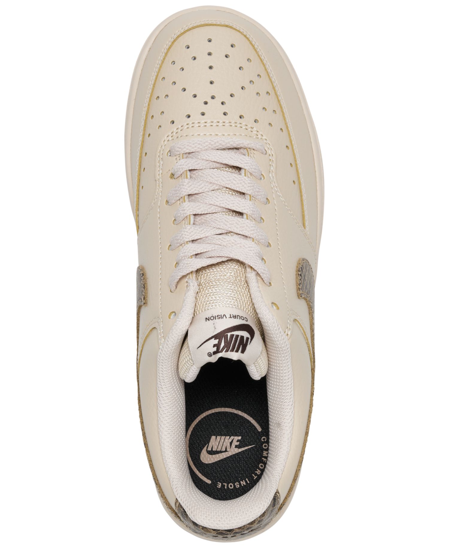 Women's Court Vision Low Premium Casual Sneakers from Finish Line