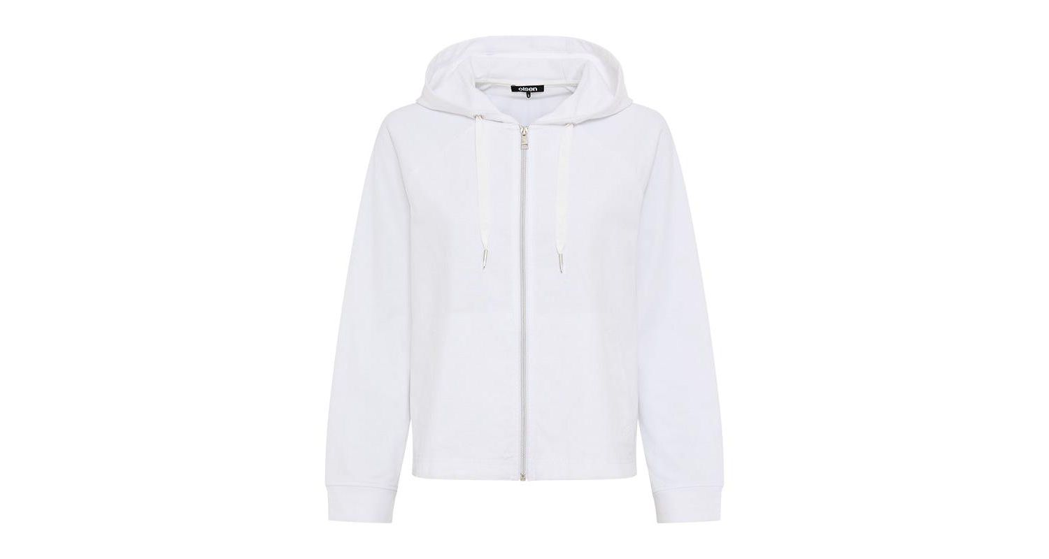 Women's Mixed Media Hooded Sweatshirts