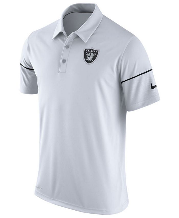 Nike Men's Oakland Raiders Team Issue Polo Shirt - Macy's