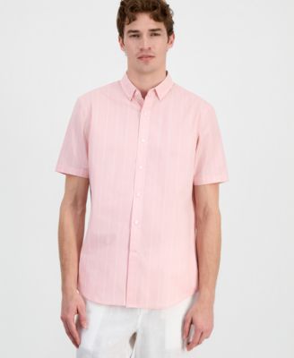 Men's Printed Short-Sleeve Shirt