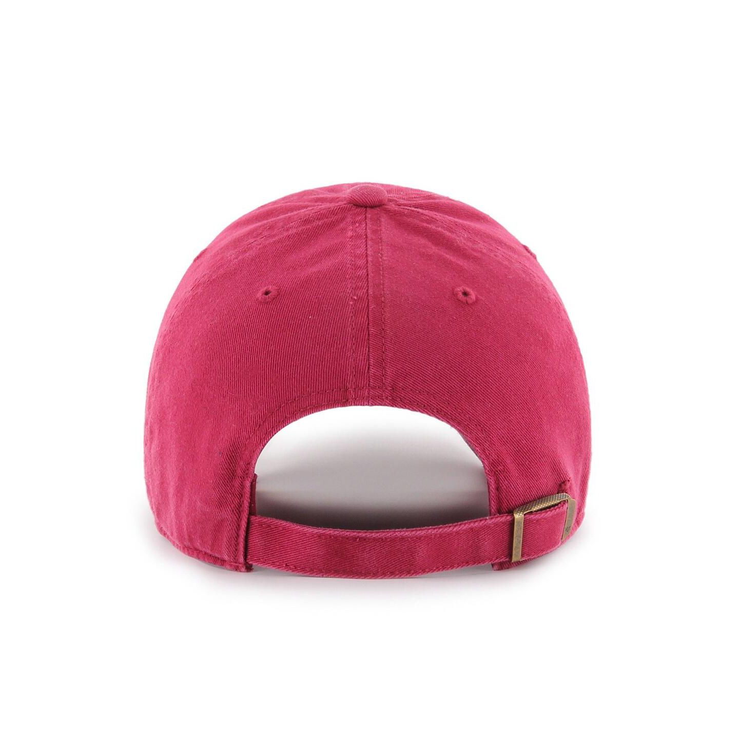 Мужская кепка '47 Brand Cardinal Arkansas Razorbacks Clean Up Adjustable Hat — фото 2
