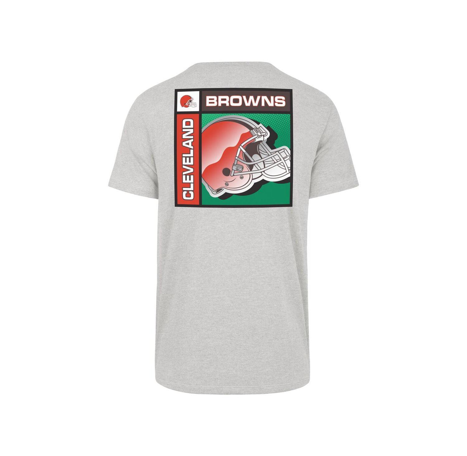 Men's Gray Cleveland Browns Chrome Plate Franklin T-Shirt