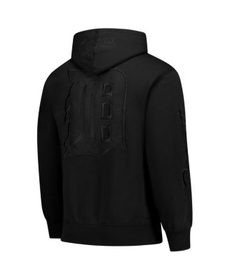 Men's Black Detroit Tigers Phantom Fleece Hoodie