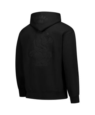 Men's Black Chicago Cubs Phantom Fleece Hoodie