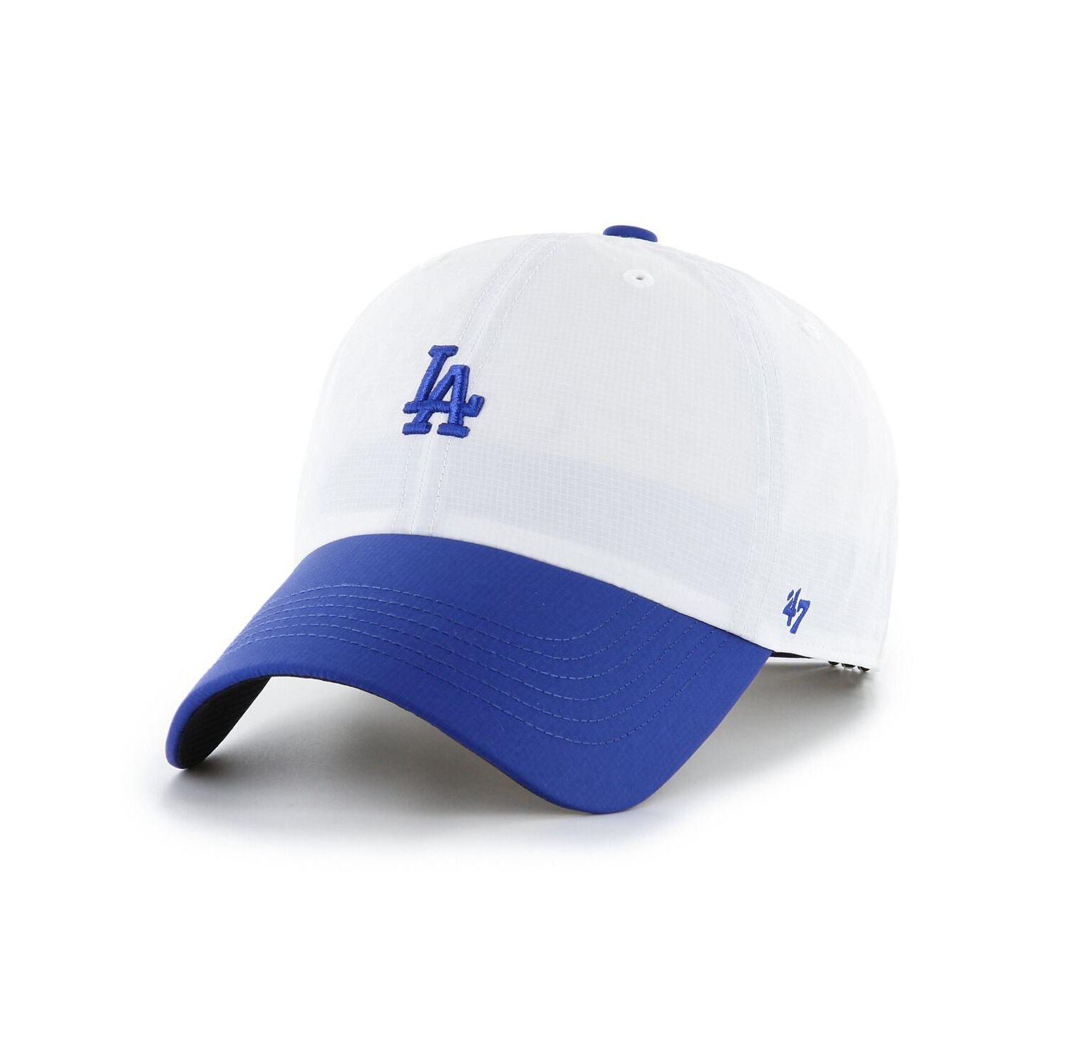 Men's White/Royal Los Angeles Dodgers Vista Mini Clean Up Brrr Adjustable Hat