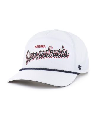 Men's White Arizona Diamondbacks Brrr Fairway Hitch Adjustable Hat