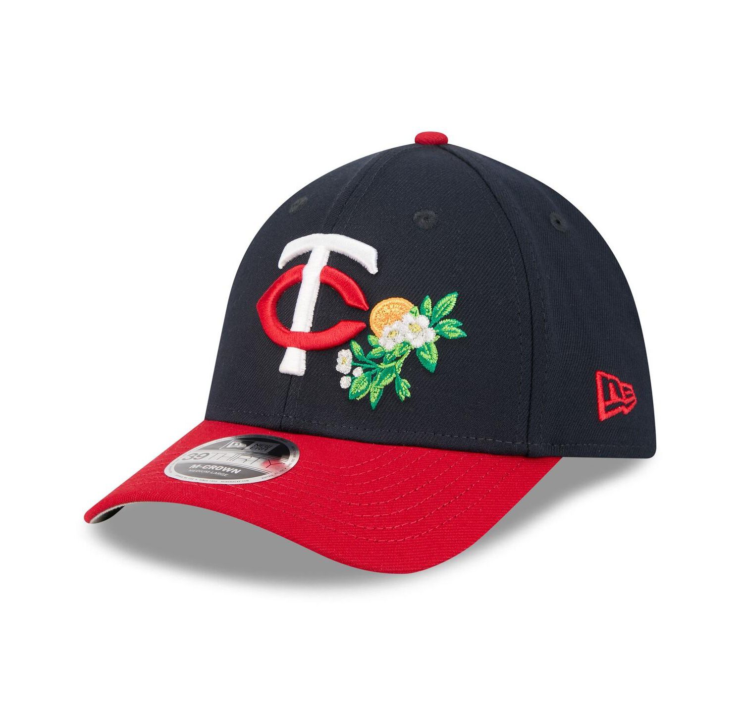 Men's Navy/Red Minnesota Twins 2026 Spring Training M-Crown 39THIRTY Flex Hat