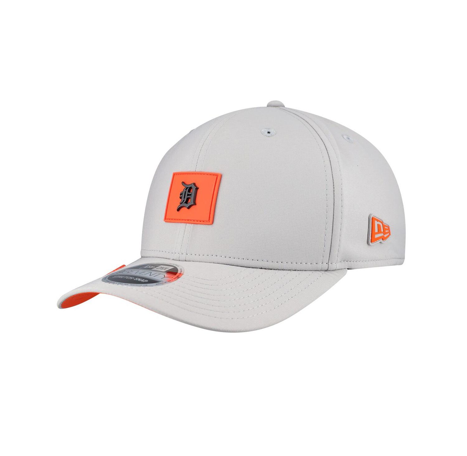 Men's Gray Detroit Tigers 2026 Clubhouse 9SEVENTY Adjustable Hat