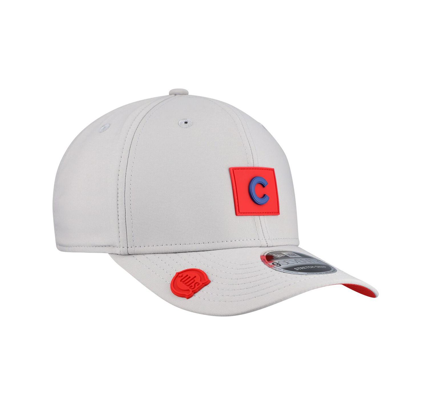Men's Gray Chicago Cubs 2026 Clubhouse 9SEVENTY Adjustable Hat