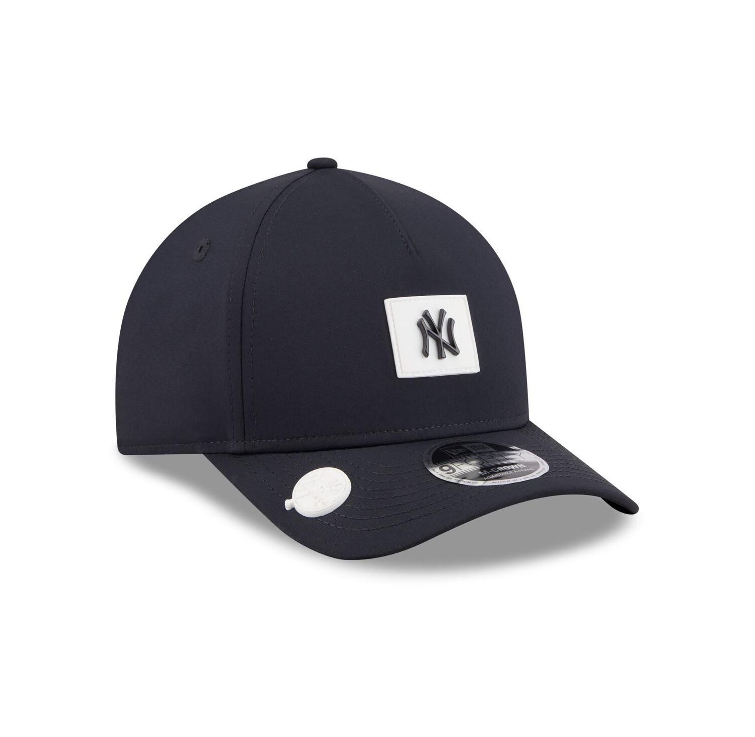 Men's Navy New York Yankees 2026 Clubhouse 9FORTY A-Frame Adjustable Hat