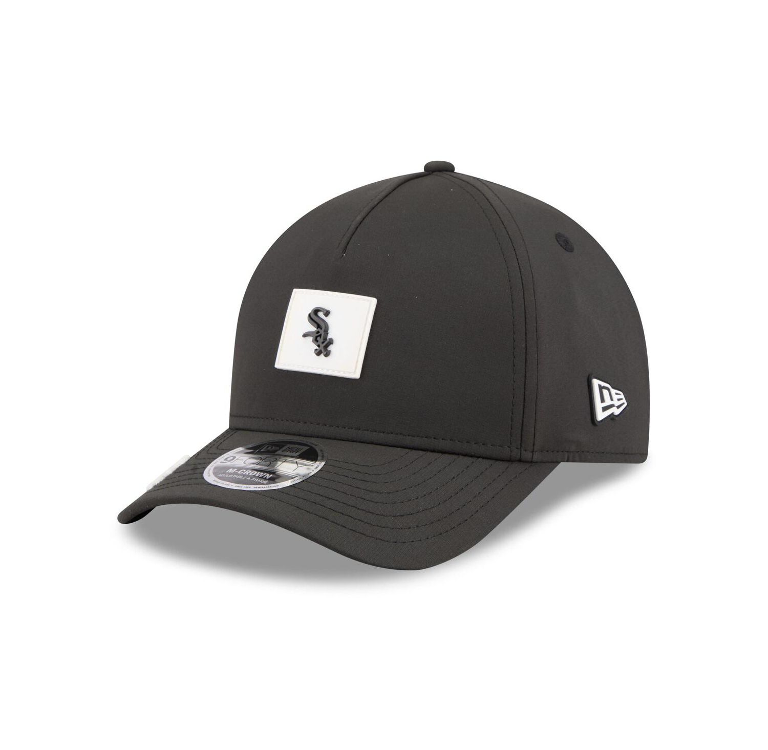 Men's Black Chicago White Sox 2026 Clubhouse 9FORTY A-Frame Adjustable Hat