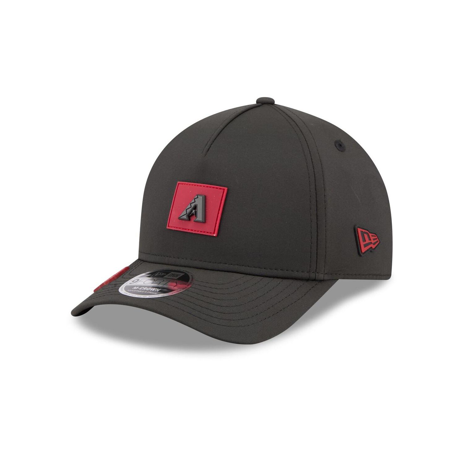 Men's Black Arizona Diamondbacks 2026 Clubhouse 9FORTY A-Frame Adjustable Hat