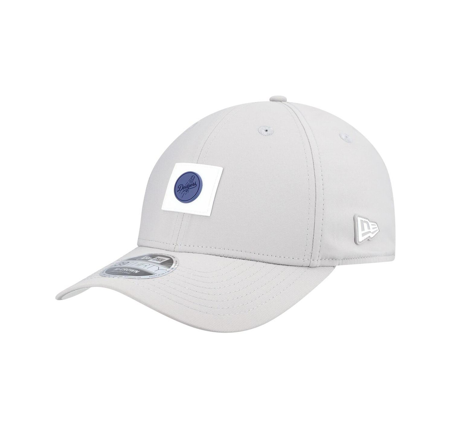 Men's Gray Los Angeles Dodgers 2026 Clubhouse Alternate 39THIRTY Flex Hat