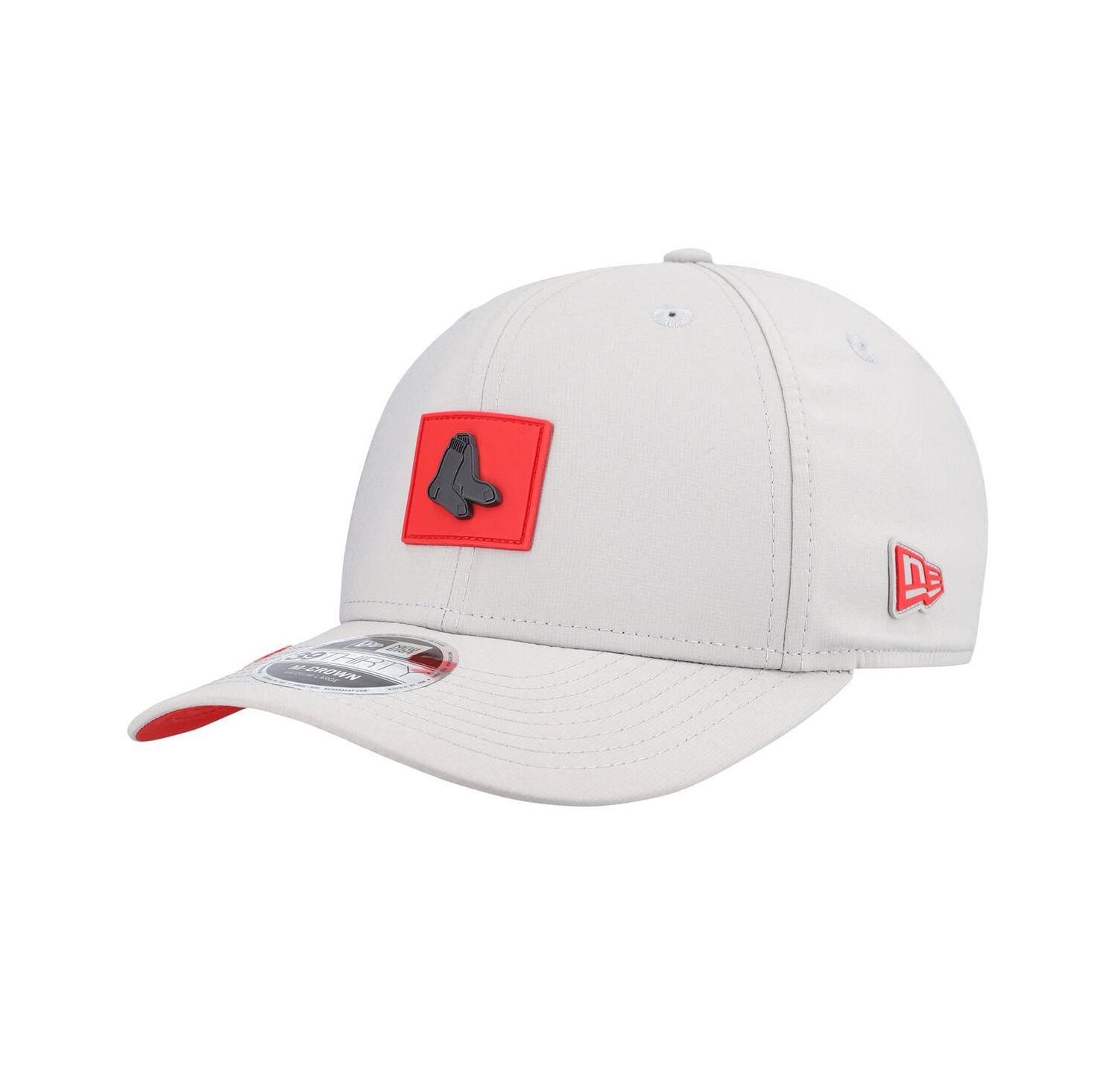 Men's Gray Boston Red Sox 2026 Clubhouse Alternate 39THIRTY Flex Hat