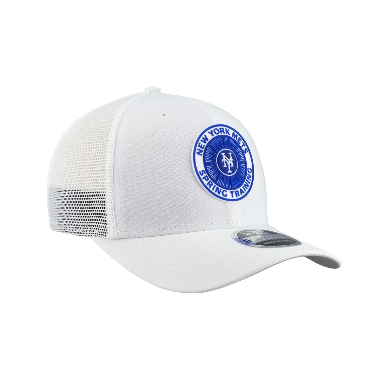 Men's White New York Mets 2026 Spring Training Fan Pack 9SEVENTY Adjustable Trucker Hat