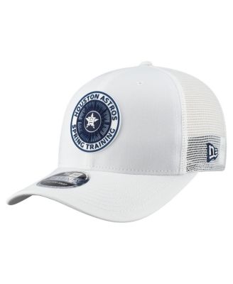 Men's White Houston Astros 2026 Spring Training Fan Pack 9SEVENTY Adjustable Trucker Hat