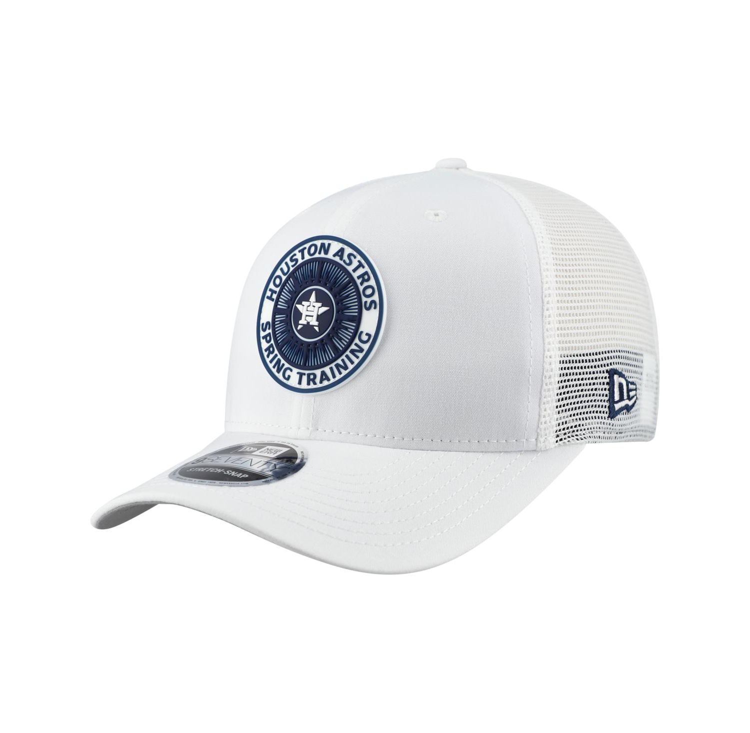 Men's White Houston Astros 2026 Spring Training Fan Pack 9SEVENTY Adjustable Trucker Hat