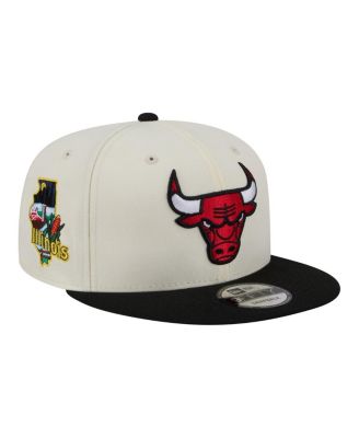 Men's Cream Chicago Bulls Injection Localized 9FIFTY Snapback Hat
