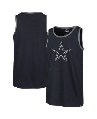 Men's Navy Dallas Cowboys Premier Franklin Tank Top