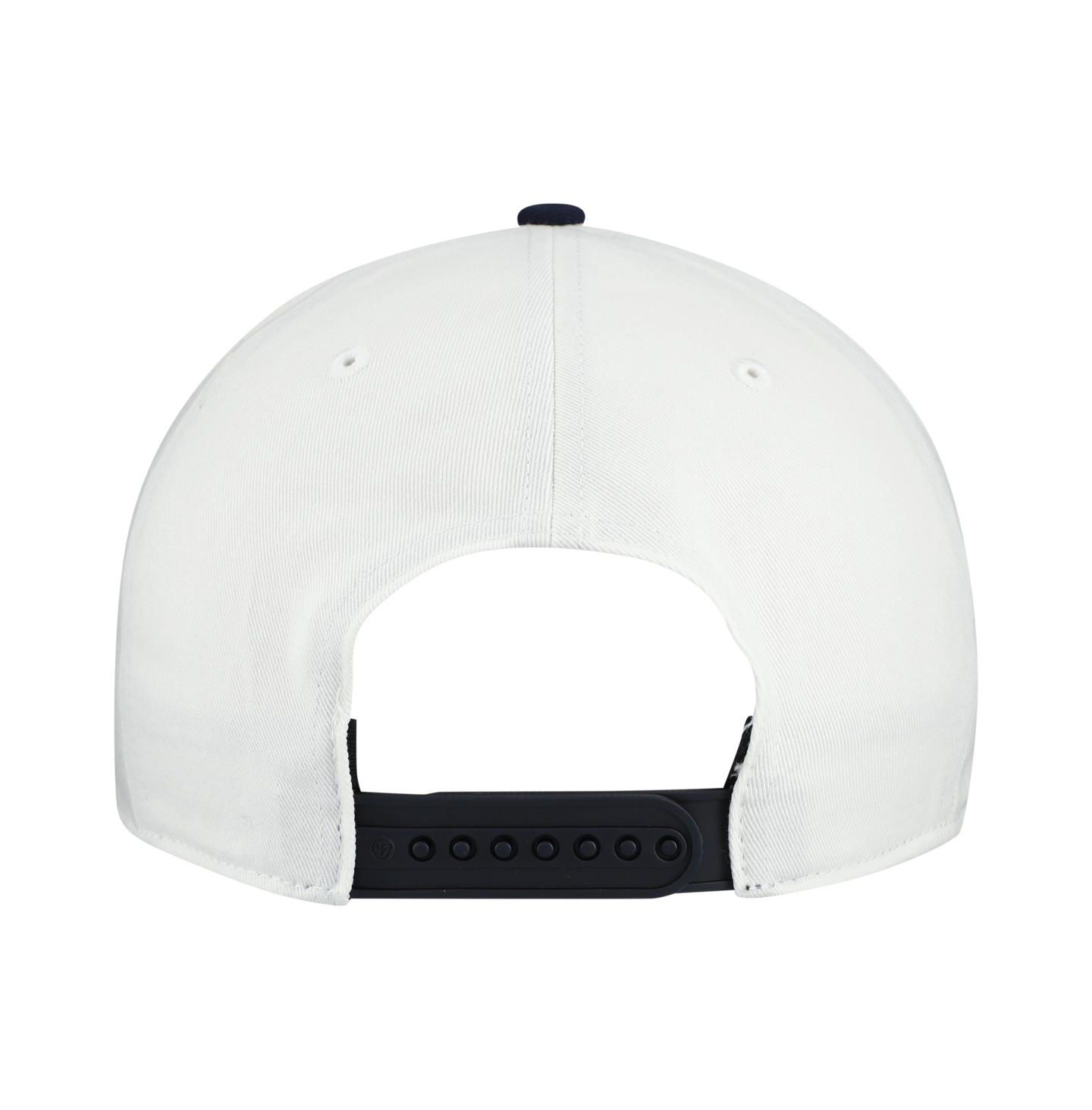 Мужской головной убор '47 Brand White Kyle Busch Flag Fill Two-Tone Team Adjustable Hitch Hat — фото 4