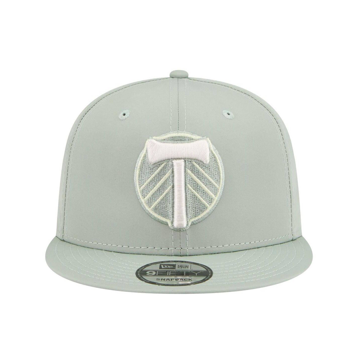 Мужские головные уборы New Era Mint Portland Timbers 2026 Jersey Hook 9FIFTY Snapback Hat — фото 2