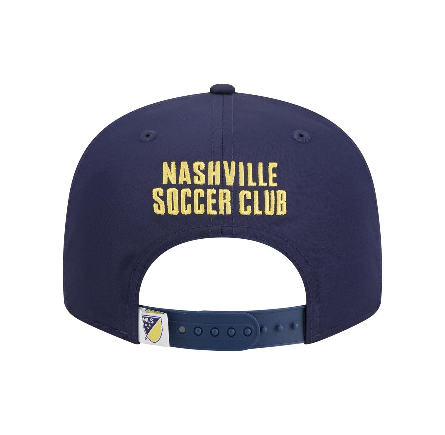 Men's Navy Nashville SC 2026 Jersey Hook 9FIFTY Snapback Hat